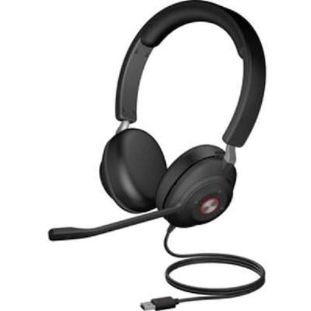 Evolve 7 ft. Mute & Busy Light Noise Cancel Headphone, Black EV2993766